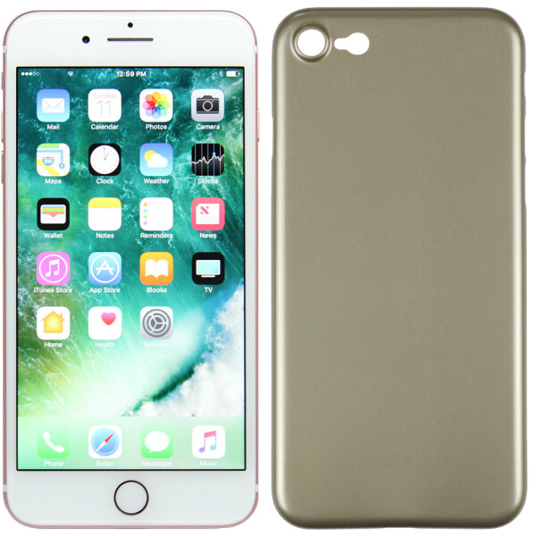 

Чехол TOTU Design Crystal Clear series для iPhone 7/8 Gold (24194)