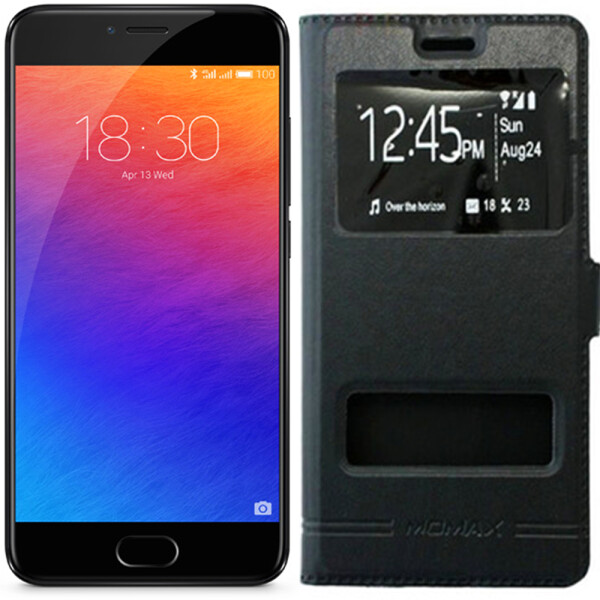 

Чехол книжка Momax для Meizu M5c Black (17517)