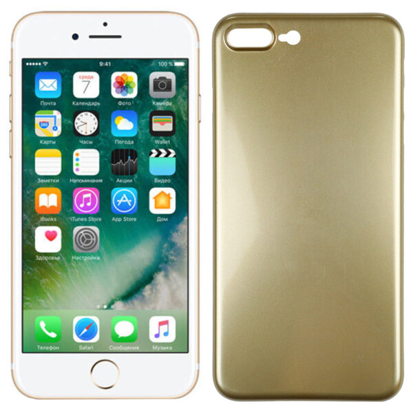 

Чехол TOTU Design Crystal Clear series для iPhone 7/8 Plus Gold (24206)