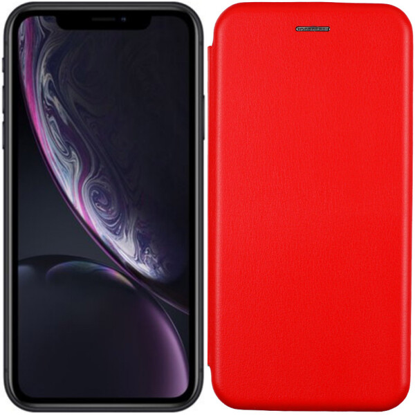 

Чехол книжка U-Like Best для iPhone Xr Red (24928)