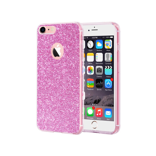 

Чехол Remax Glitter Silicone Case для iPhone 6 Plus Розовый (12492)