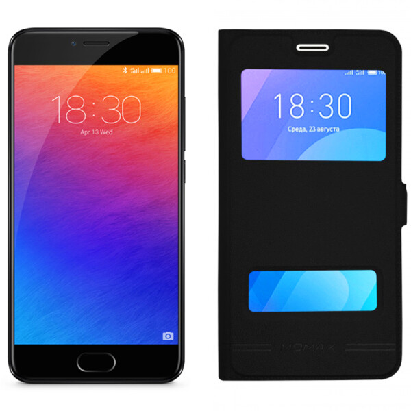 

Чехол книжка Momax для Meizu M6 Note Black (17652)