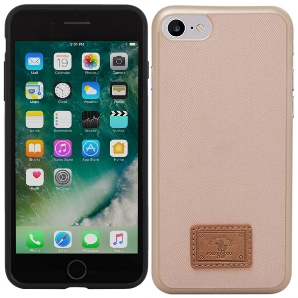 

Чехол Santa Barbara Polo & Racquet Club Canvas case для iPhone 7 Beige (21389)