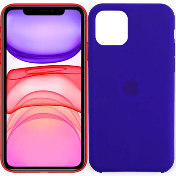

Чехол силиконовый оригинальный для iPhone 11 Pro Темно Фиолетовый (27733)