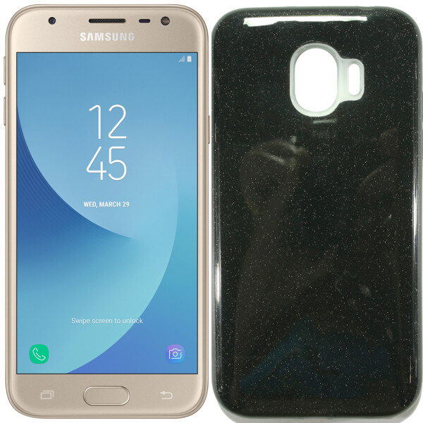 

Чехол силиконовый 3in1 Блёстки для Samsung J250 Galaxy J2 2018 Black (20871)