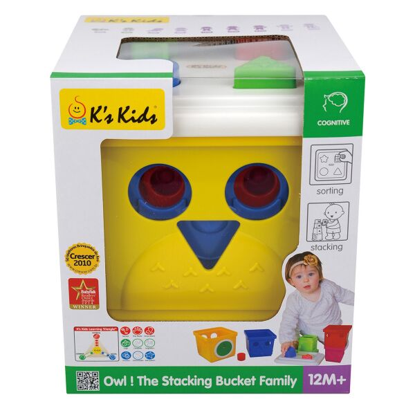 

Сортер-пирамидка Ks Kids Сова (KA10498-GB) (6603150)