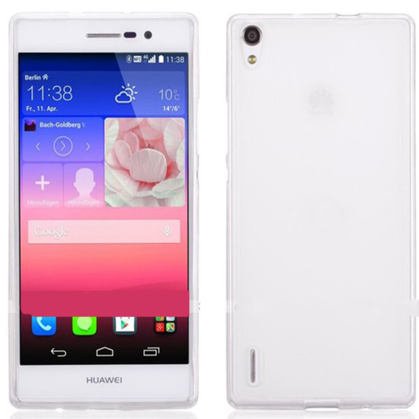 

Чехол силиконовый оригинальный для Huawei P7 White (10184)