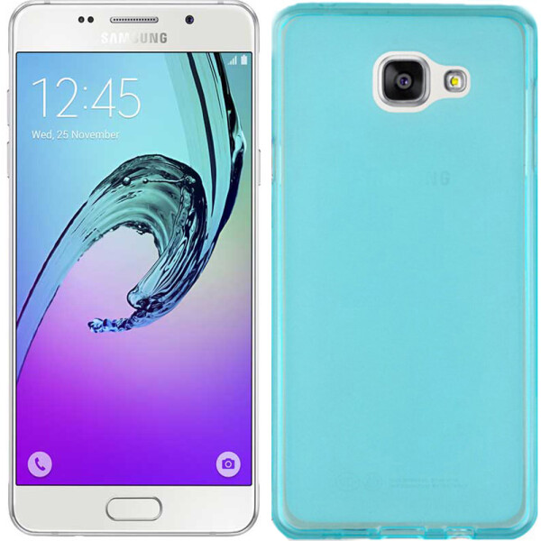 

Чехол силиконовый оригинальный для Samsung A510 (A5-2016) Blue (4698)