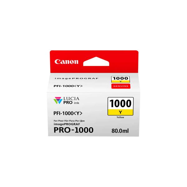 

Картридж Canon PFI-1000 Y Yellow (6623558)