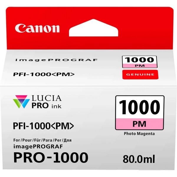 

Картридж Canon PFI-1000 PM Photo Magenta (6623560)