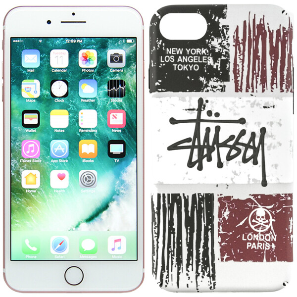 

Чехол Glowing in the dark PC case для iPhone 7/8 Black Red White (19478)