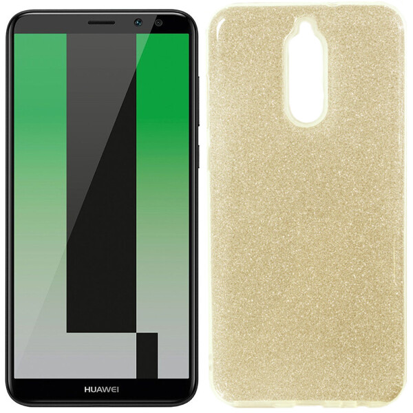 

Чехол силиконовый 3in1 Блёстки для Huawei Mate 10 Lite Gold (20885)