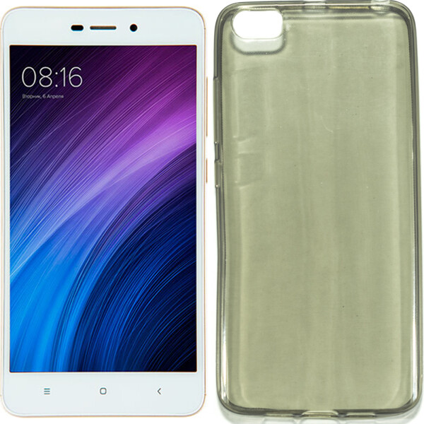 

Чехол силиконовый оригинальный для Xiaomi Mi5c Black (16149)