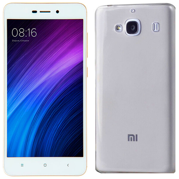 

Чехол силиконовый оригинальный для Xiaomi Redmi 2 Black (8226)