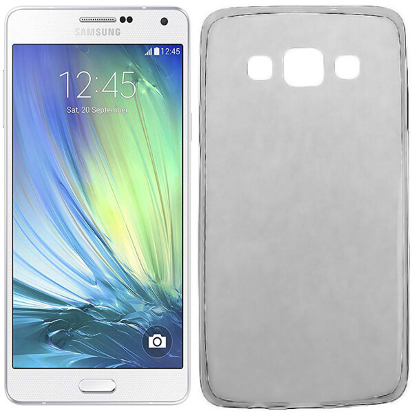 

Чехол силиконовый оригинальный для Samsung A700 (A7) Black (8201)