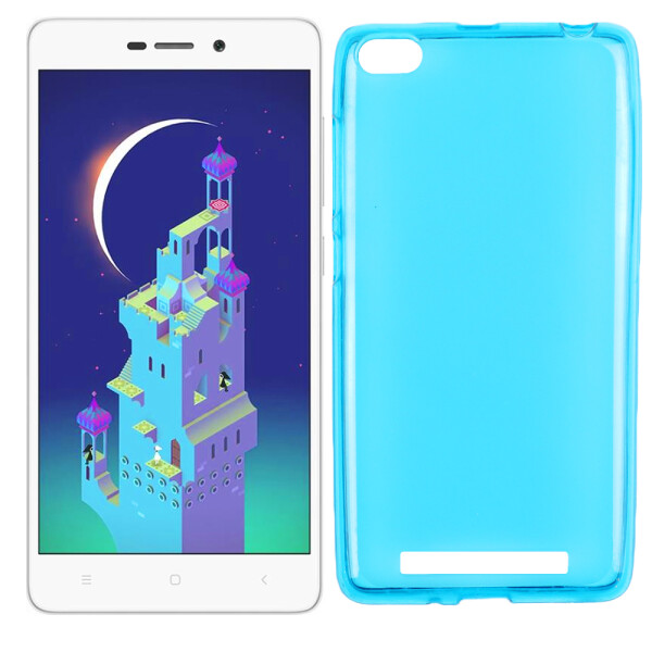 

Чехол силиконовый оригинальный для Xiaomi Redmi 3 Blue (6063)
