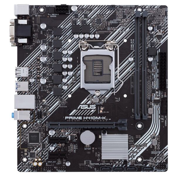 

Материнская плата Asus Prime H410M-K (s1200, Intel H410) mATX (6581711)