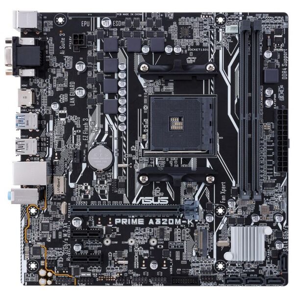 

Материнская плата Asus Prime A320M-K (sAM4, AMD A320) mATX (6368526)