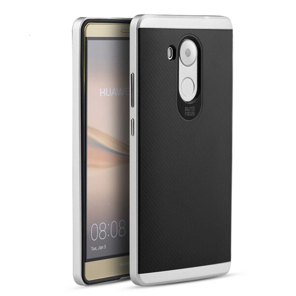 

Накладка iPaky Carbon TPU + Bumper для Huawei GR5 (2017) Silver (15913)