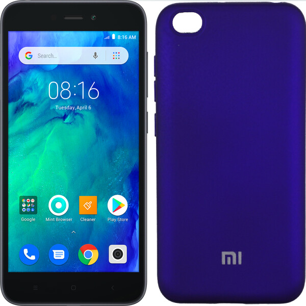 

Чехол силиконовый оригинальный для Xiaomi Redmi Go Фиолетовый FULL (26476)