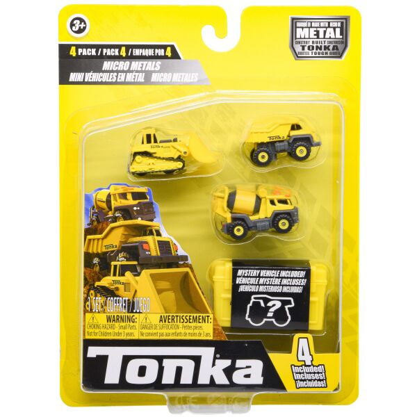 

Строительный транспорт металл. (4 элементы) Tonka (6583034)