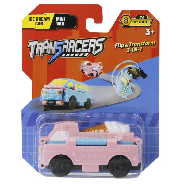 

Машинка 2 в 1 Автомобиль с мороженым & минифургон TransRacers (6586364)
