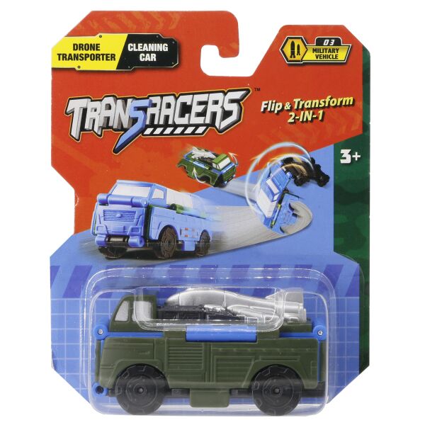 

Машинка 2-в-1 Транспортер & Уборочная машина TransRacers (6586359)