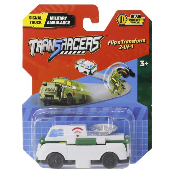 

Машинка 2-в-1 Машина связи & Скорая помощь TransRacers (6586362)
