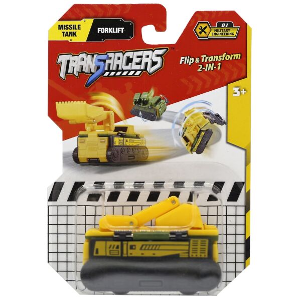 

Машинка 2 в 1 Ракетная установка & Погрузчик TransRacers (6586365)