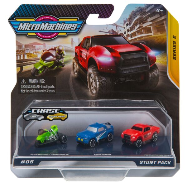 

Игрушечный набор Micro Machines трюковой (3 шт.) (6606083)