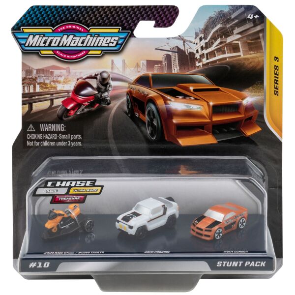 

Игрушечный набор Micro Machines трюков (3 шт.) W3 (6626016)