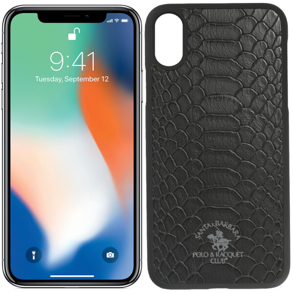 

Чехол Santa Barbara Polo & Racquet Club Knight для iPhone X Black (21191)