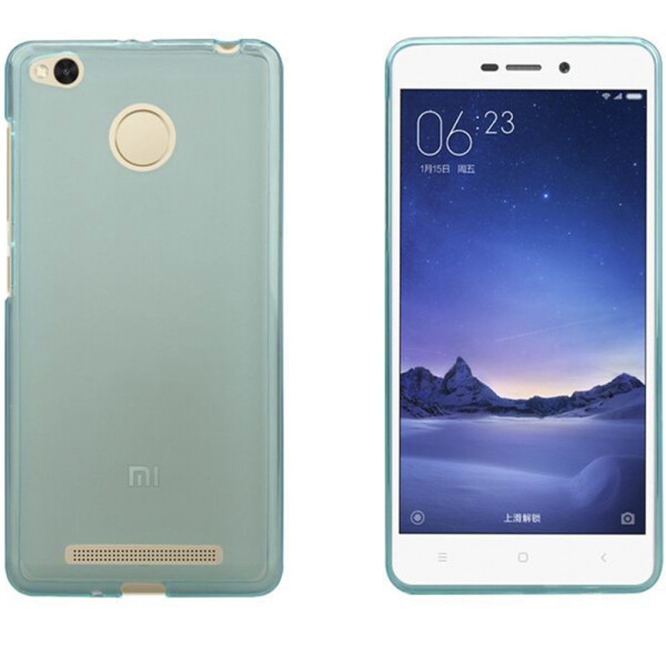 

Чехол силиконовый оригинальный для Xiaomi Redmi 3x/3s/3 Pro Blue (12486)
