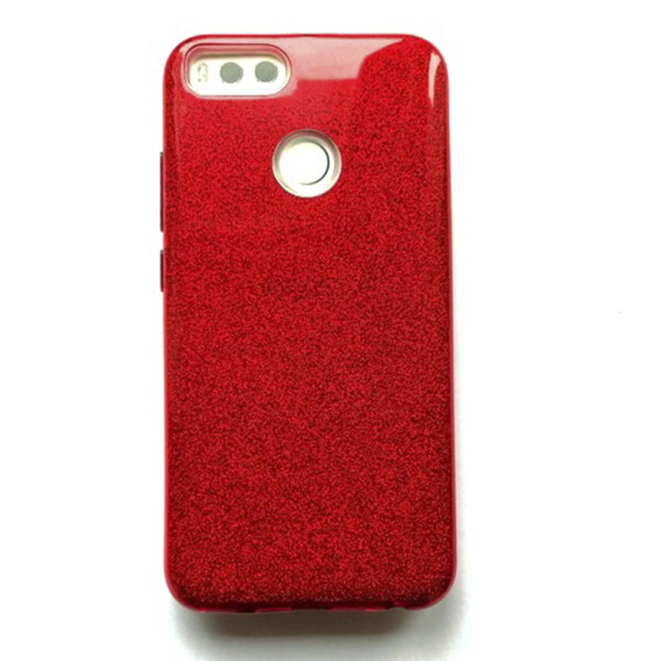 

Чехол силиконовый 3in1 Блёстки для Xiaomi Mi5X/MiA1 Red (19822)