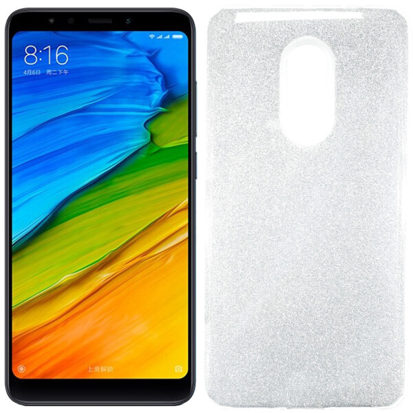 

Чехол силиконовый 3in1 Блёстки для Xiaomi Redmi 5 White (20857)