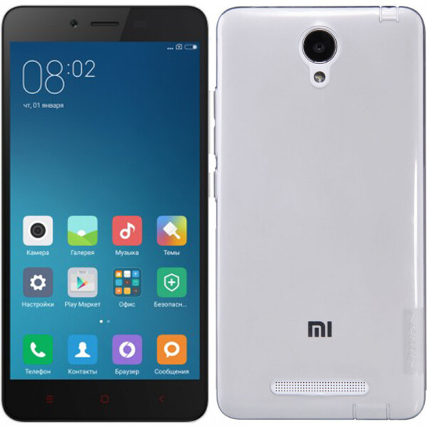 

Чехол NILLKIN Nature TPU для Xiaomi Redmi Note 2 / Redmi Note 2 Prime Grey (7478)