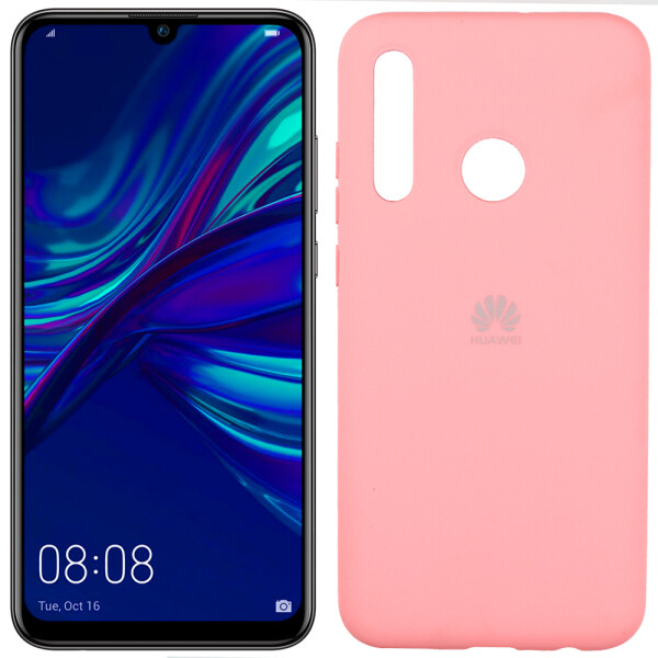 

Чехол силиконовый оригинальный для Huawei P Smart 2019 Розовый FULL (26570)