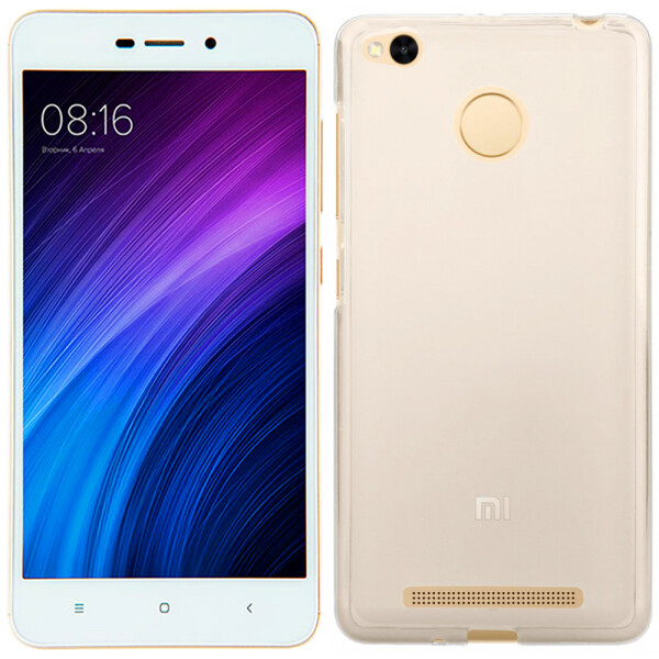 

Чехол силиконовый оригинальный для Xiaomi Redmi 3x/3s/3 Pro White (13006)