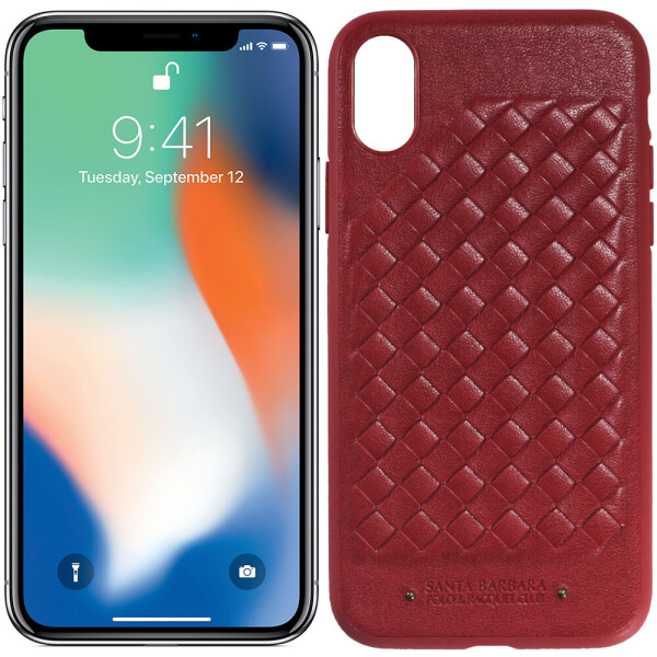 

Чехол Santa Barbara Polo & Racquet Club Ravel для iPhone X Garnet (21194)