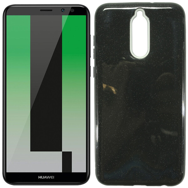 

Чехол силиконовый 3in1 Блёстки для Huawei Mate 10 Lite Black (20886)
