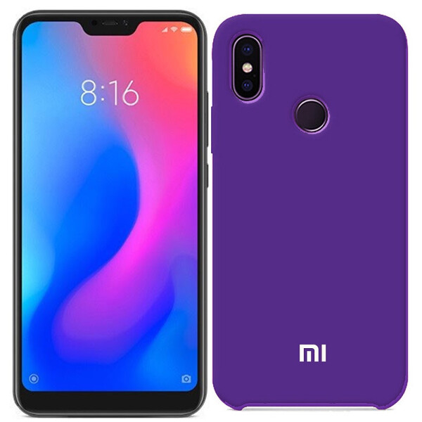 

Чехол силиконовый оригинальный для Xiaomi Redmi 6 Pro/Mi A2 Lite Фиолетовый (25692)