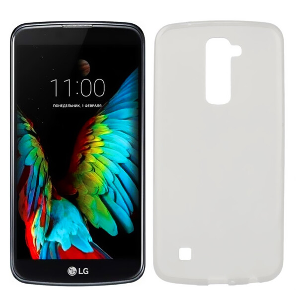 

Чехол силиконовый оригинальный для LG K10/K430DS White (8137)