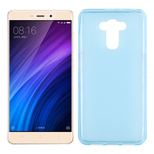 

Чехол силиконовый оригинальный для Xiaomi Redmi 4/4 Prime Blue (13383)