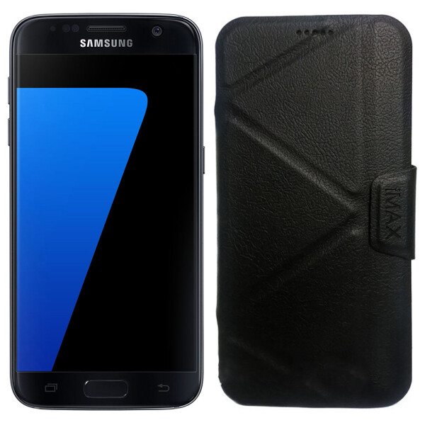 

Чехол iMAX для Samsung G938 Galaxy S7 Edge Plus black (13142)