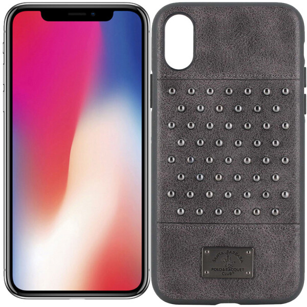 

Чехол Santa Barbara Polo & Racquet Club Staccato для iPhone X Gun Grey (21180)