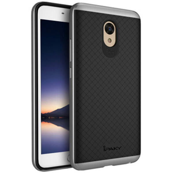 

Накладка iPaky Carbon TPU + Bumper для Meizu M5 Note Silver (14154)