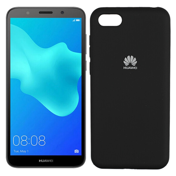 

Чехол силиконовый оригинальный для Huawei Y5 2018 Чёрный FULL (26075)