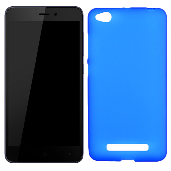

Чехол силиконовый оригинальный для Xiaomi Redmi 4a Blue (13628)
