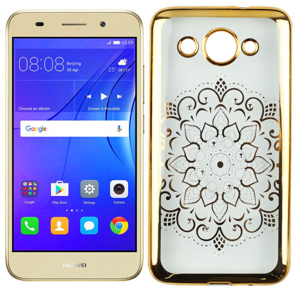 

Чехол силиконовый Beckberg Breathe seria для Huawei Y3 (2017) Солнце (19126)