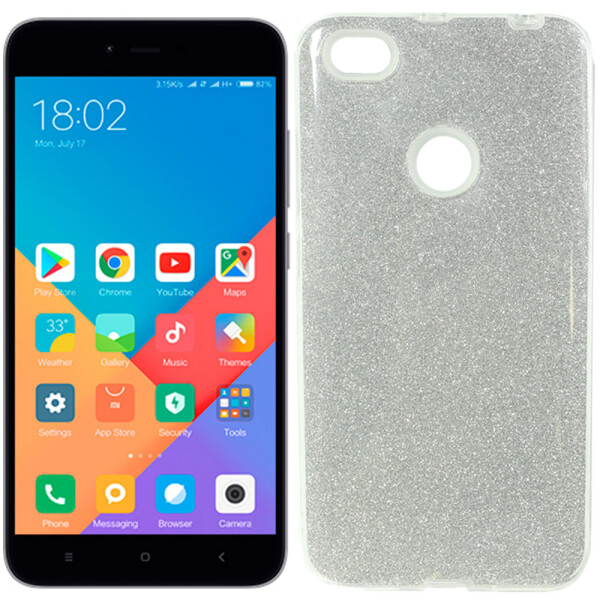 

Чехол силиконовый 3in1 Блёстки для Xiaomi REDMI NOTE 5A Prime White (19830)